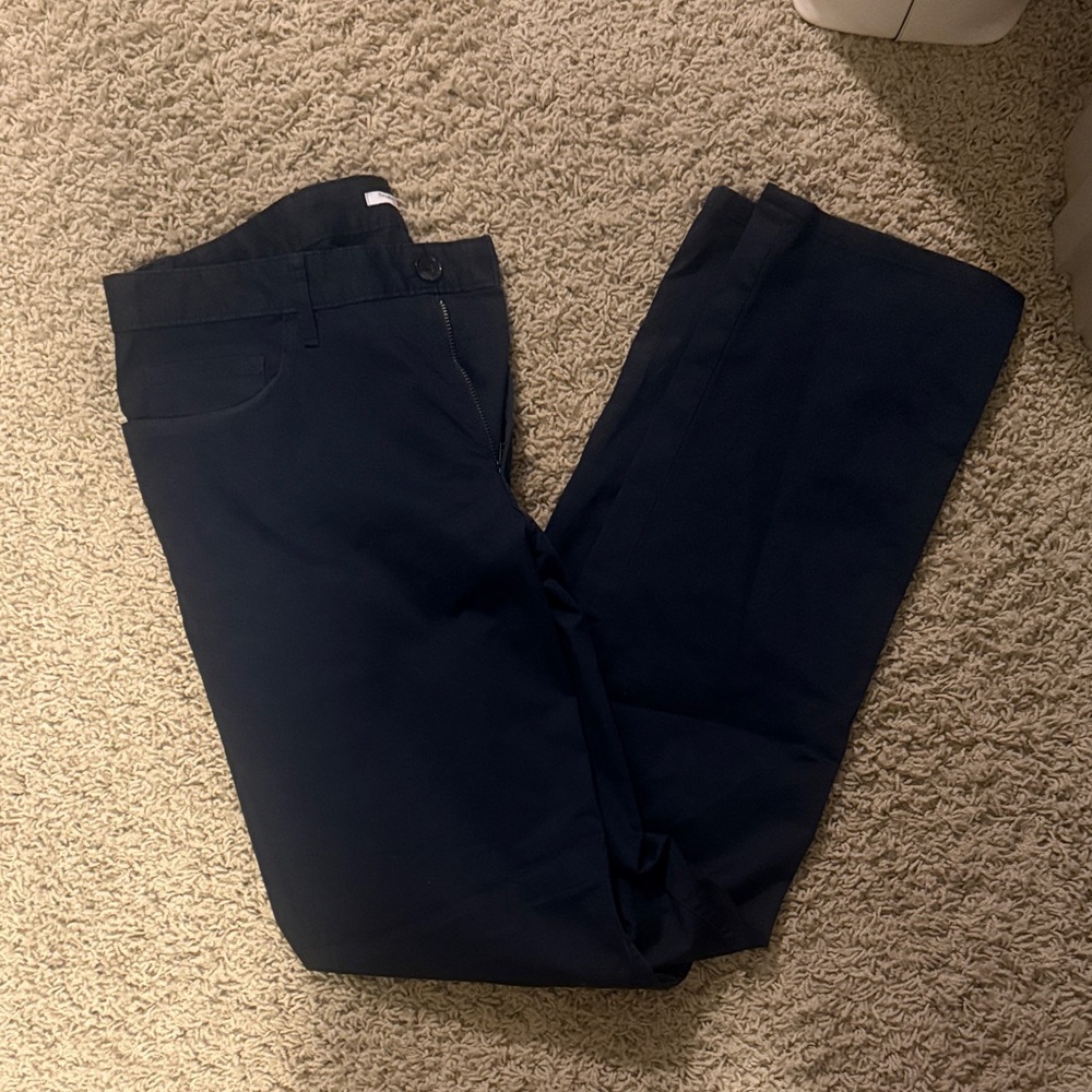 Calvin Klein navy slim fit Pants 31 x 32